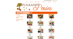 Desktop Screenshot of polkadotposies.com